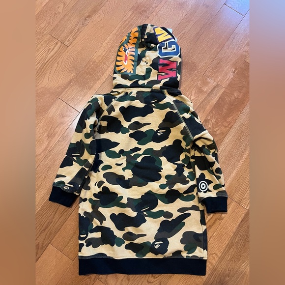 Bathing Ape kids 4-5 years old 110cm warm sweater good condition - Picture 6 of 8